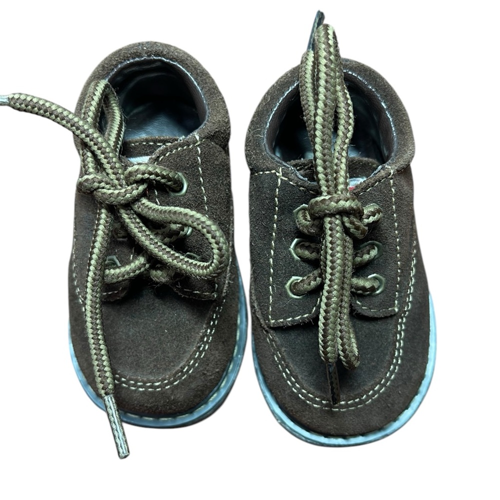 Vintage McKids  Baby shoes Size‎ 2 brown shoes